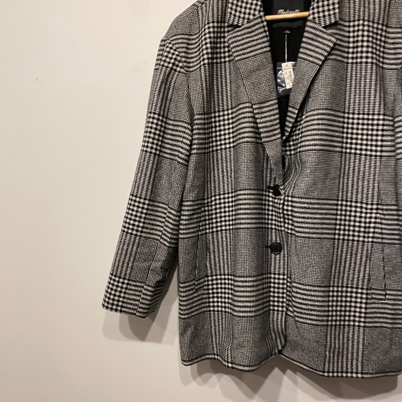 Madewell Oversized Dorset Blazer in Adkins Plaid - Picture 5 of 6